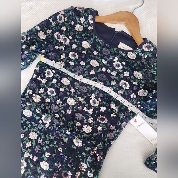 AURA Sequins evening special occasions midi dress - Picture 4 of 10